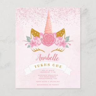 Budget Whimsique Rosa Rainbow Unicorn Birthday