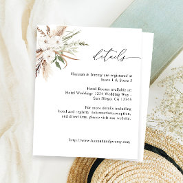 Budget White Blommigt Summer Boho