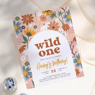 Budget Wild One Retro Boho 1-årsfest