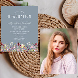 Budget Wildblommor Photo Dusty Blue Grad Party