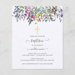BUDGET Wildbloms - inbjudan till Meadow Baptism