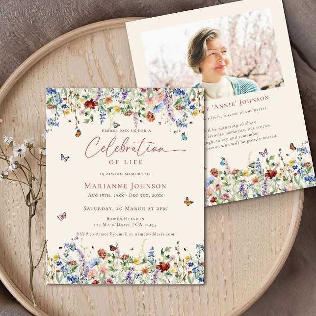 Budget Wildbloms Memorial Firande of Life (Skapare uppladdad)