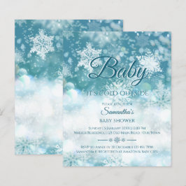 Budget Winter baby: kallet utanför babyduschen