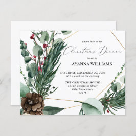 Budget Winter Berries & Gräs julmiddag