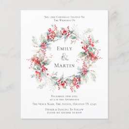 Budget Winter Foliage Berries Wandeans Bröllop