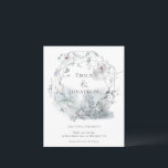 Budget Winter Foliage Namn Bröllop spara datum<br><div class="desc">Ett ekonomiskt alternativ i BUDGET på en mindre storlek på 4, 5 x 5, 6 tum (110 lbs vikt), som är av samma tjocklek som ett vykort (är dock inte lämpligt för använda som vykort). OBSERVERA ATT DET FINNS EN inbjudan per lakan. Budget Winter Foliage Namn Bröllop spara datum. Denna...</div>