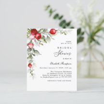 Budget Winter Holly Berry Möhippa Flyer