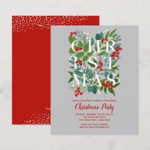 Budgeta Elegantens julgrensinbjudningar