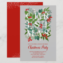 Budgeta Elegantens julgrensinbjudningar