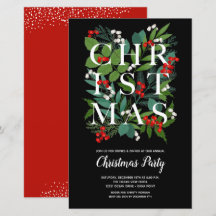 Budgeta Elegantens julgrensinbjudningar