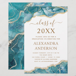 Budgetagate Studenten 2023 Teal Guld Blue