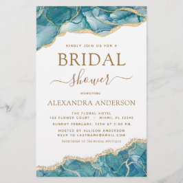 Budgetagate Turcoise Möhippa Teal Guld