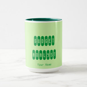 "BUDGETANALYST" MUGG