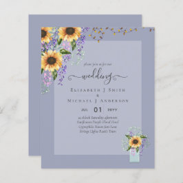 BUDGETANVISNINGAR Rustic Sunblommors CHIC