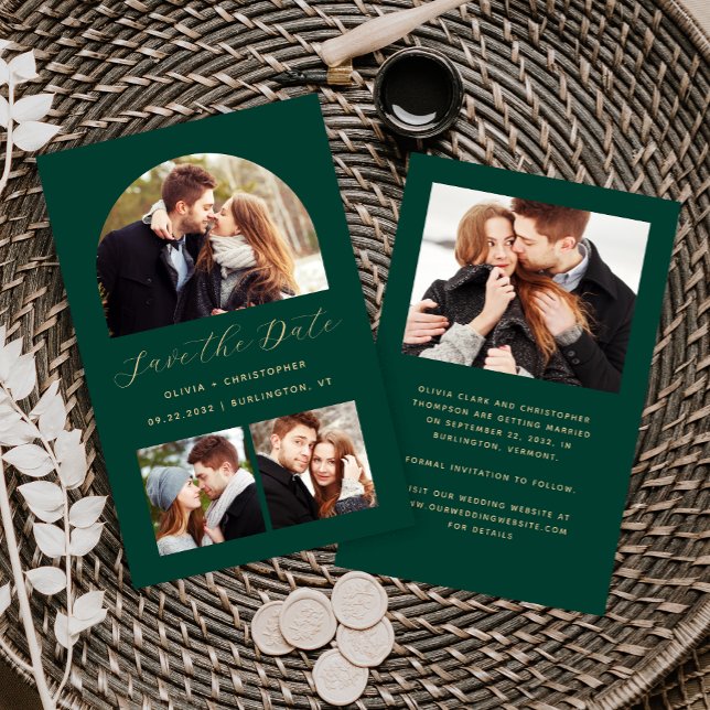 Budgetartikel 4 Foton Emerald Grönt Spara datum (Skapare uppladdad)