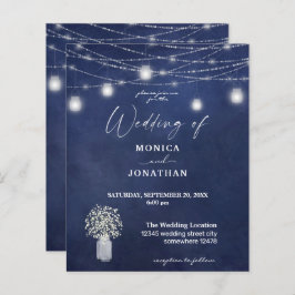 Budgetbabyns andedräkt, kalktavla, String Ljus