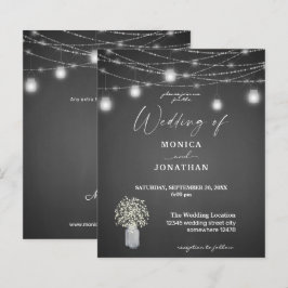 Budgetbabyns andetag, G-kalktavla, String Ljus