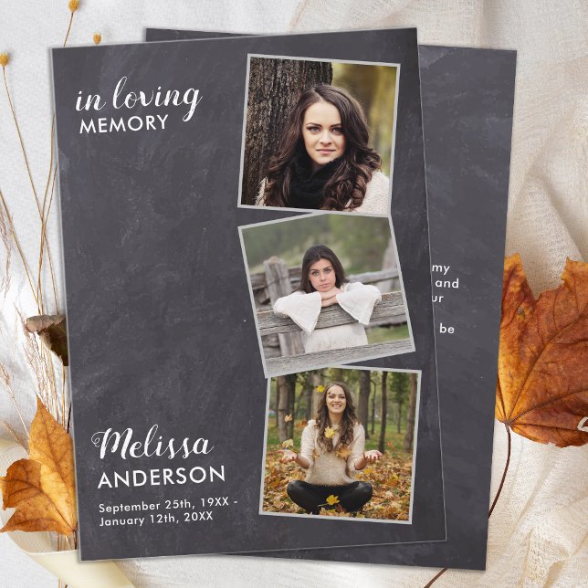 Budgetbegravning Tack 3 fotosympati Anteckningskort (Skapare uppladdad)