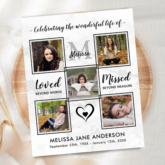 Budgetbegravningsfotominnesmärket Firande i livet (Skapare uppladdad)