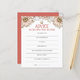 Budgetbiråd Mamma för Pappa Baby Shower Game