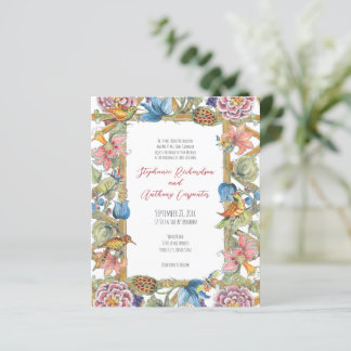 BudgetBlommigt Chinoiserie Bird Garden Wedding