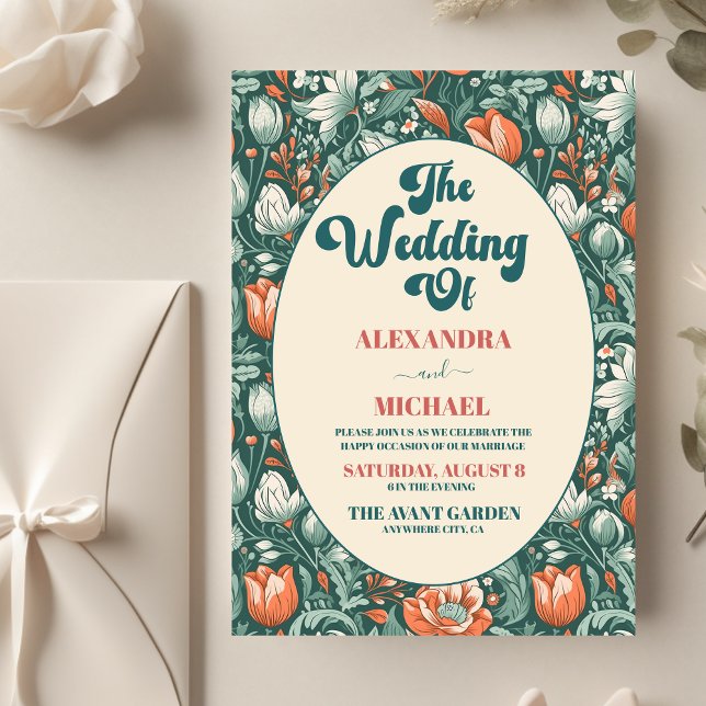 BudgetBoho Chic Retro Colorful Blommigt Bröllop (Skapare uppladdad)