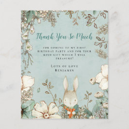 Budgetbunny Powder Blue First Birthday Tack