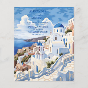Budgetdestination Grekland Santorini Bröllop