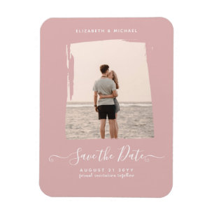BUDGETDusty Ro PHOTO sparar datum monokrom Magnet