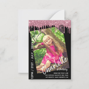 BUDGETEN 1:a födelsedag 1:a i dag PHOTO Inbjudan