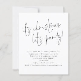 Budgeten är enkel att skrida under julen till Part