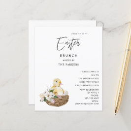 Budgeten Baby Anka och Påskägg Blommigt Påsk