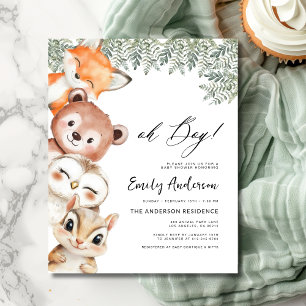 Budgeten! Baby Shower för trädsdjur