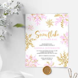 BUDGETEN Bjuder in lite småblommiga babyskor