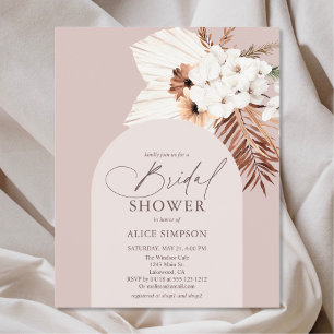 Budgeten Boho Dried Handflatan Löv Möhippa