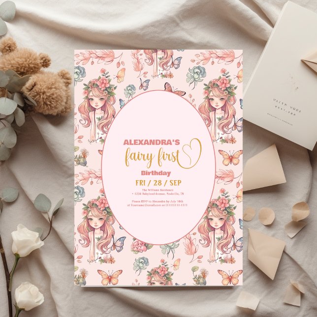 Budgeten Boho Fairy First Girl Reklamblad (Skapare uppladdad)