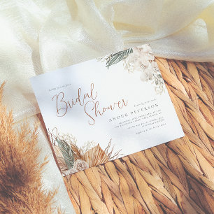 Budgeten Boho Orchid och Pampas Grass Möhippa