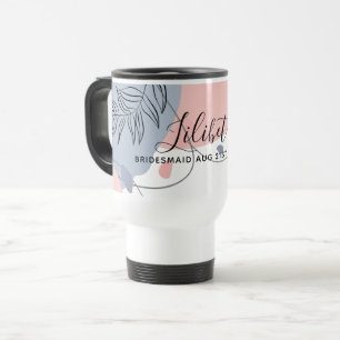 BUDGETEN Bridesmaid Brudens sida ger Rosa Blue Resemugg
