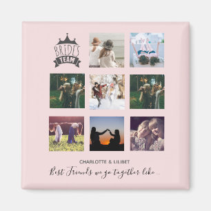 BUDGETEN - Bridesmaid presenterar PHOTO COLLAGE-ci Magnet