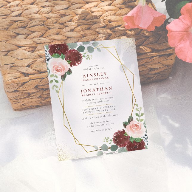 Budgeten Burgundy Guld och Blommigten för  Rosa Br (Skapare uppladdad)