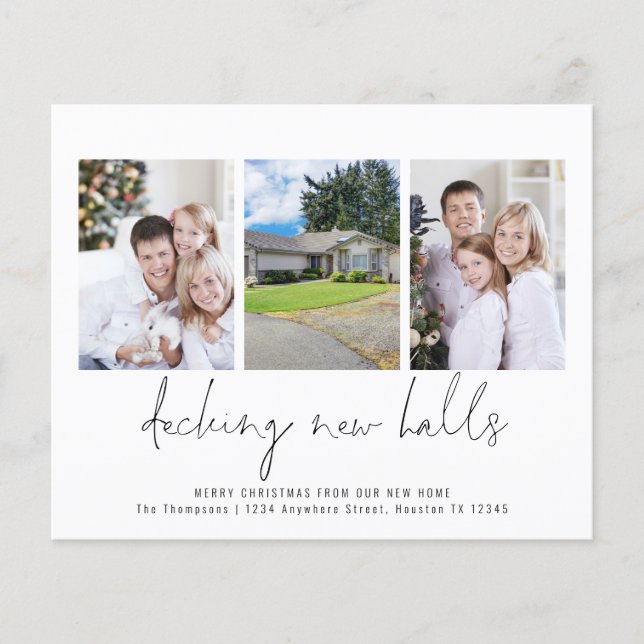 BUDGETEN Dekar nya hallar 3 foton Flytta jul (Framsida)