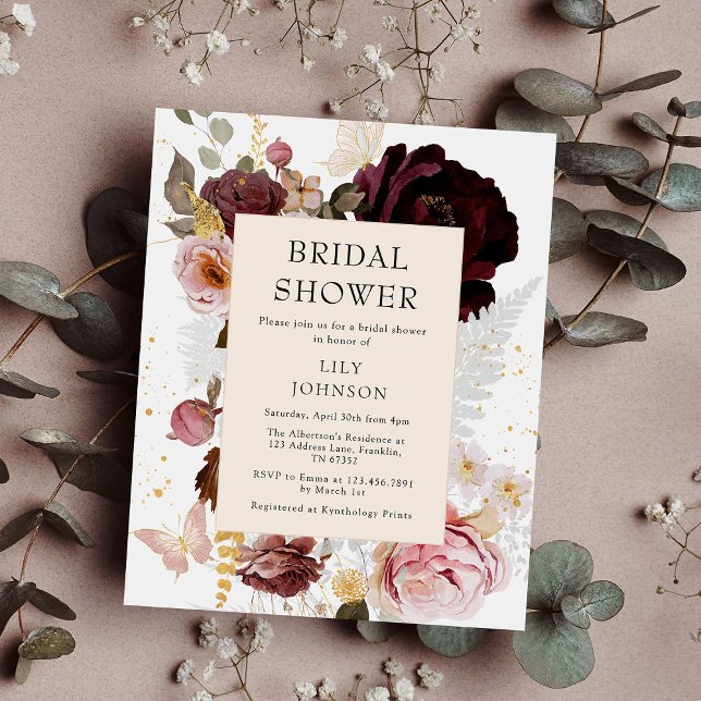 Budgeten Elegant Guld  Rosa Möhippa Flygblad (Skapare uppladdad)