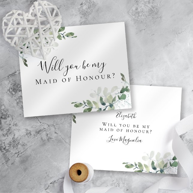 BUDGETEN Eucalyptus Kommer du att vara min Maid of (Skapare uppladdad)