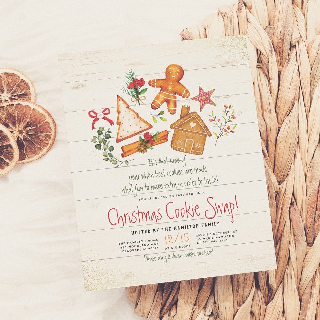 Budgeten för Cookie Swap Rustic Gingertea (Skapare uppladdad)