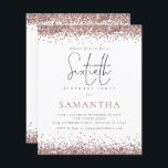 Budgeten för Eleganten Ro Guld Glitter 60 Party In<br><div class="desc">Det finns två pappra alternativ att välja mellan för detta storlek (4, 5 x 5, 6 tum) i budgetintervallet. För denna produkt skulle jag vilja rekommendera halvglans som är ett 110 g/m kort lagrar, liknande tjocklek som ett vykort. Sateringsalternativet är en mycket tunnare papper på 80 g/m. Standardvärdet är semiglans....</div>