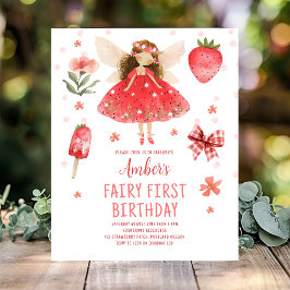 Budgeten för Fairy First Strawberry Födelsedagsinb
