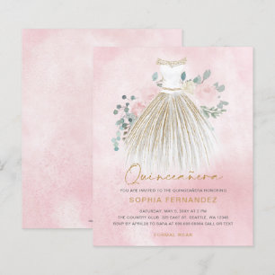Budgeten för guld-glitter-Dress Quinceañera Inbju