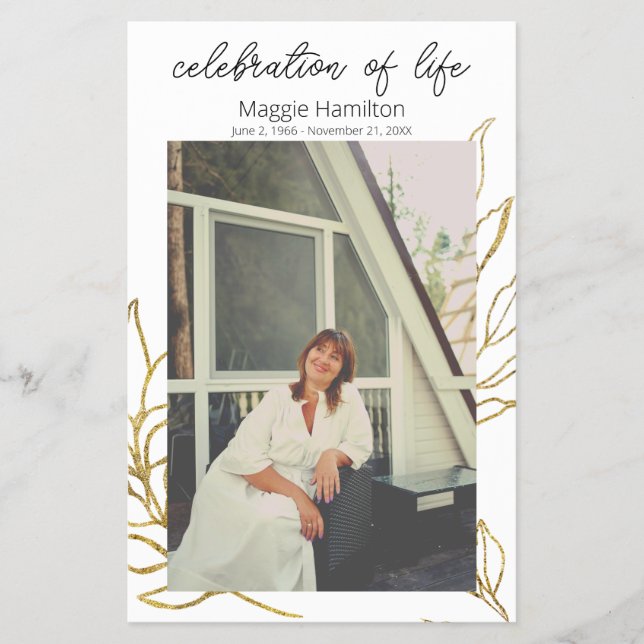 Budgeten för Life-programmet guld (Firande) Flygblad (Framsidan)