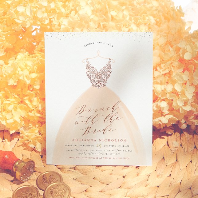 Budgeten för Möhippan Ro Guld Bröllop Dress (Skapare uppladdad)