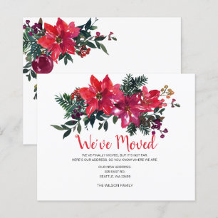 Budgeten för Poinsettia Berries Weve Flyttat Helgd